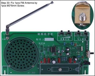 Fix 1pcs FM Antenna