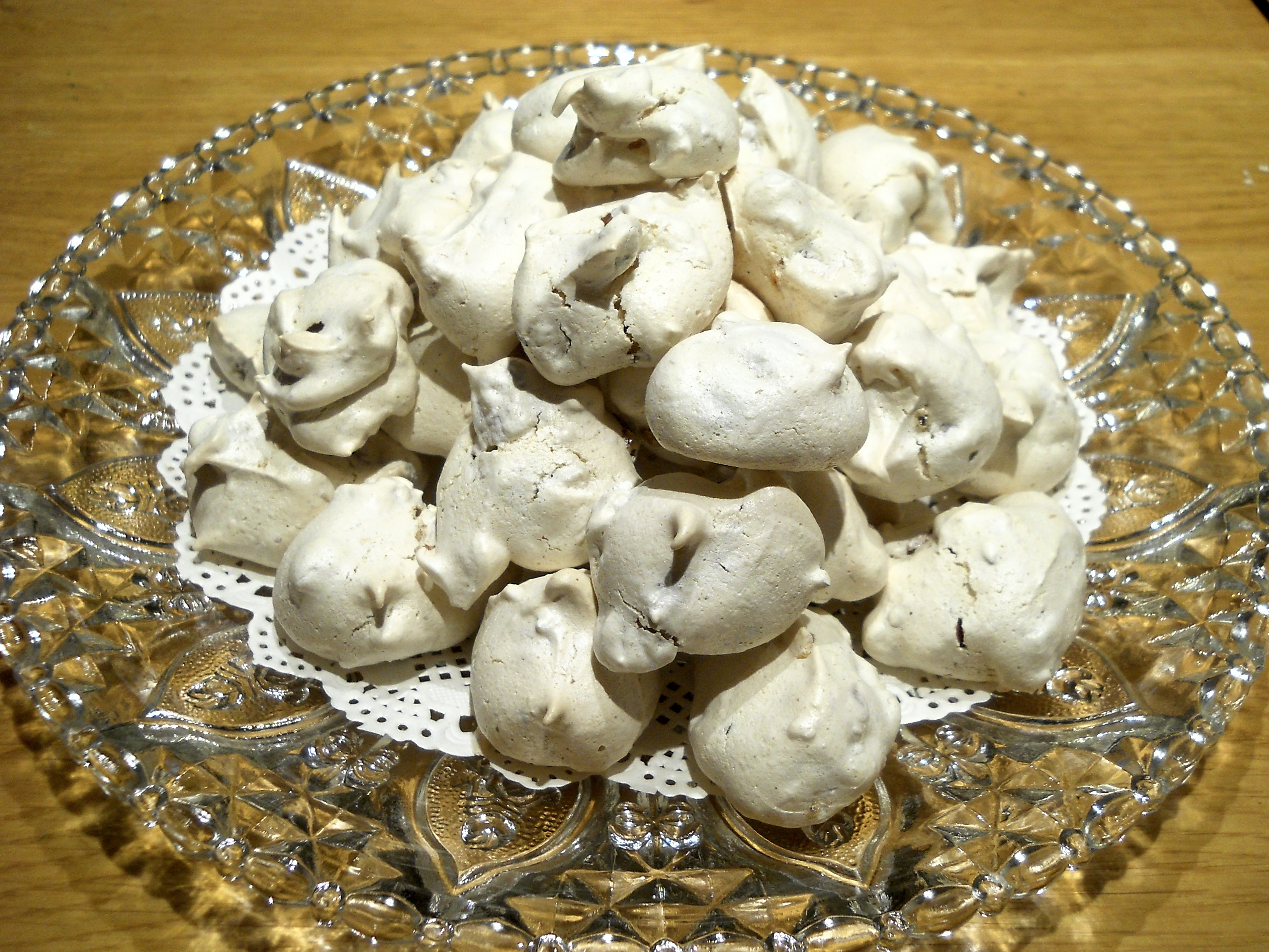 Little Foam Cookies - Aunt Mary's Old Recipe