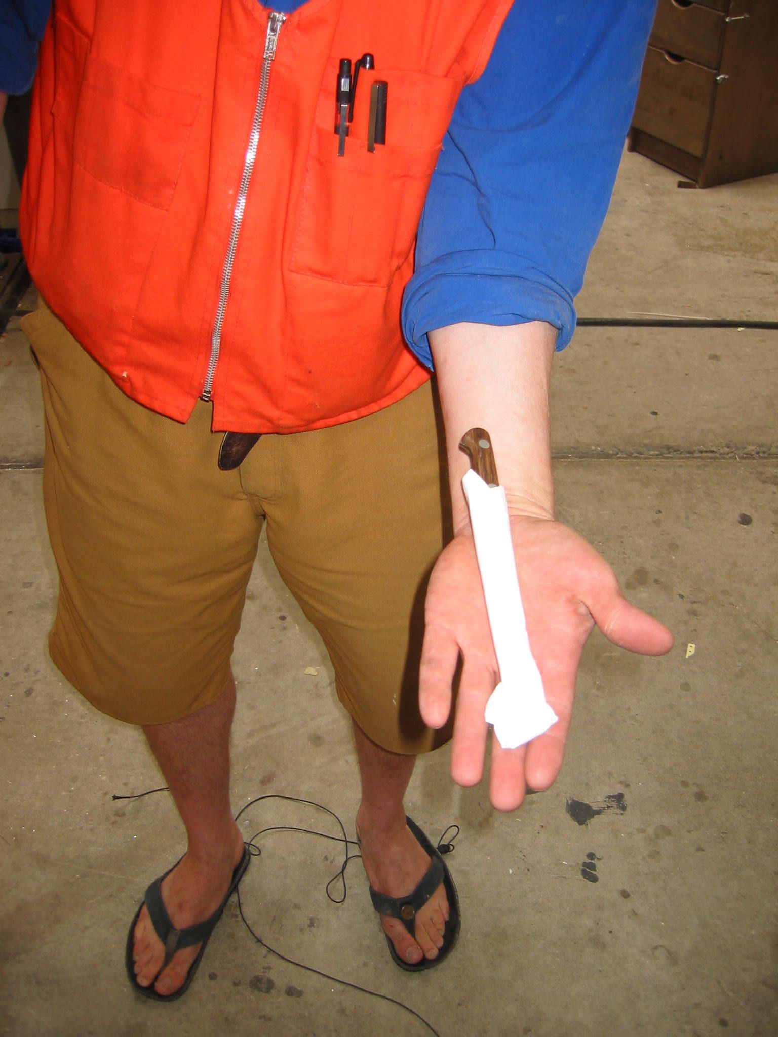 Knife Sheath From Paper