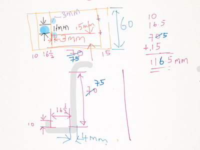Profile of the Acrylic Frame