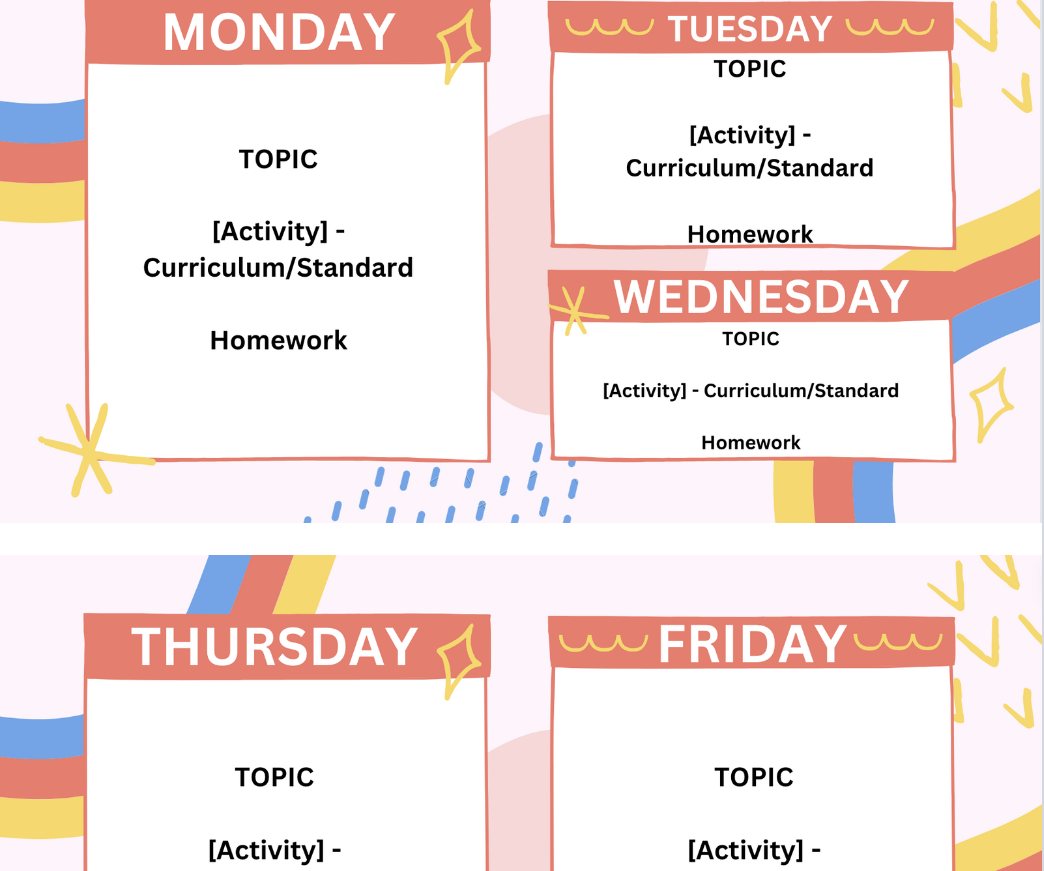 Fun, Cute, and Easy Lesson Plan With Canva!