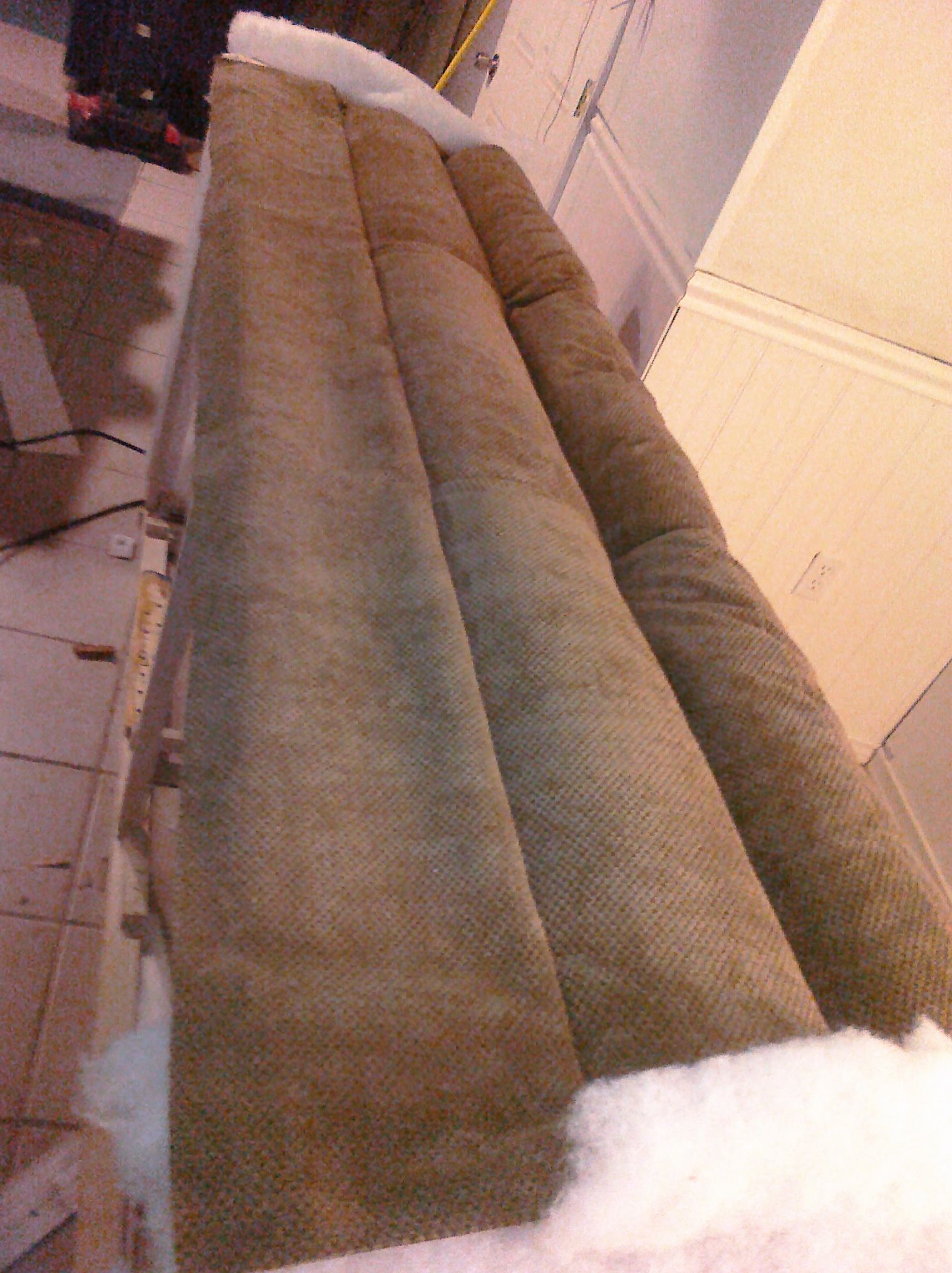 How to Move a Couch Through a Tight Door AKA How to Dissassemble a