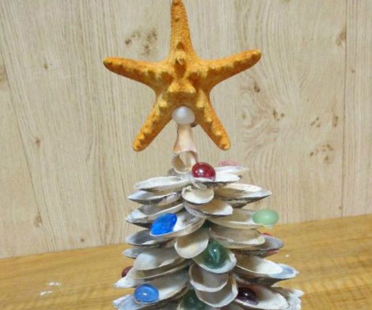 Decorative Shell Christmas Tree