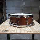 Sapele Stave Snare Drum