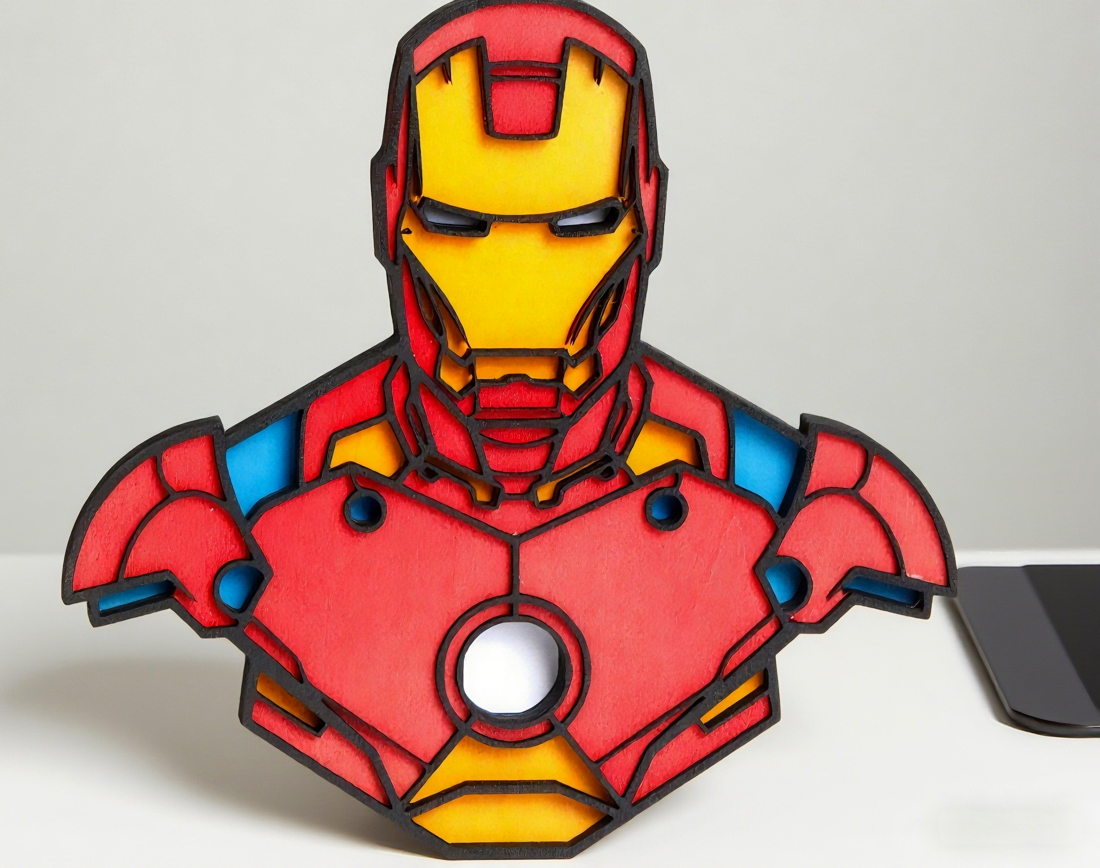 Iron Man Multilayer | Laser Cut, Art