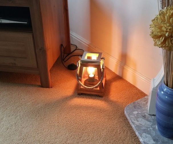 Edison Hurricane Lamp