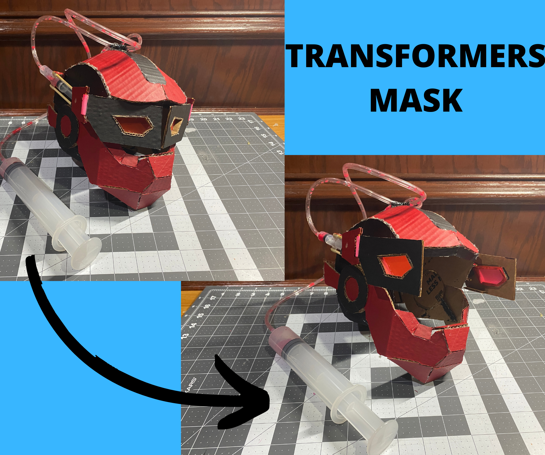 Transformers Hydraulic Mask