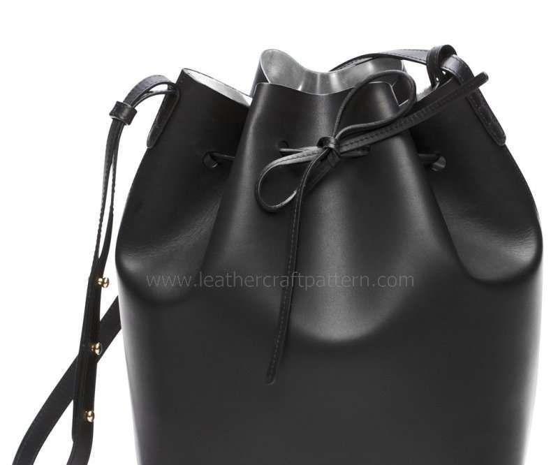 Leather Bucket Bag