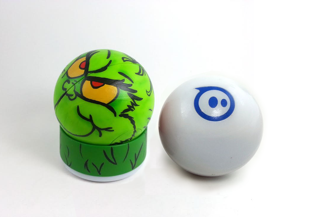 DIY Custom Painted Grinch Sphero
