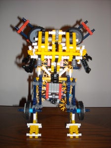 Here Are Some of My Custom and Glitched's Knex Transformers