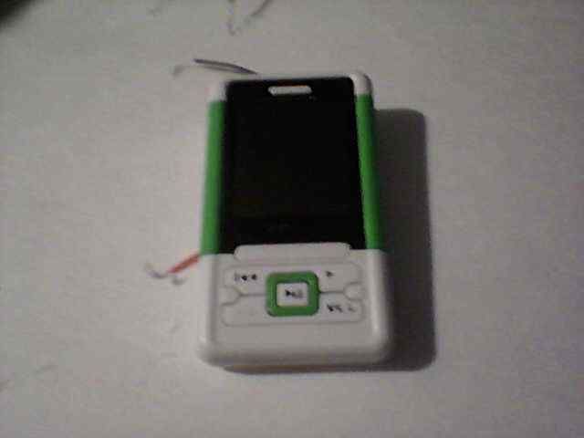 MP4 Player With Built-in Solar Cell.