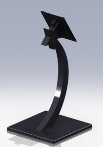 Restaurant Pedestal Sign, or How to Make Simple 3D Extruded Shapes.