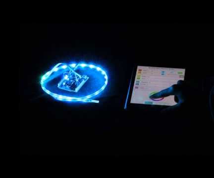 Color Changing RGB Strip Using BLEduino
