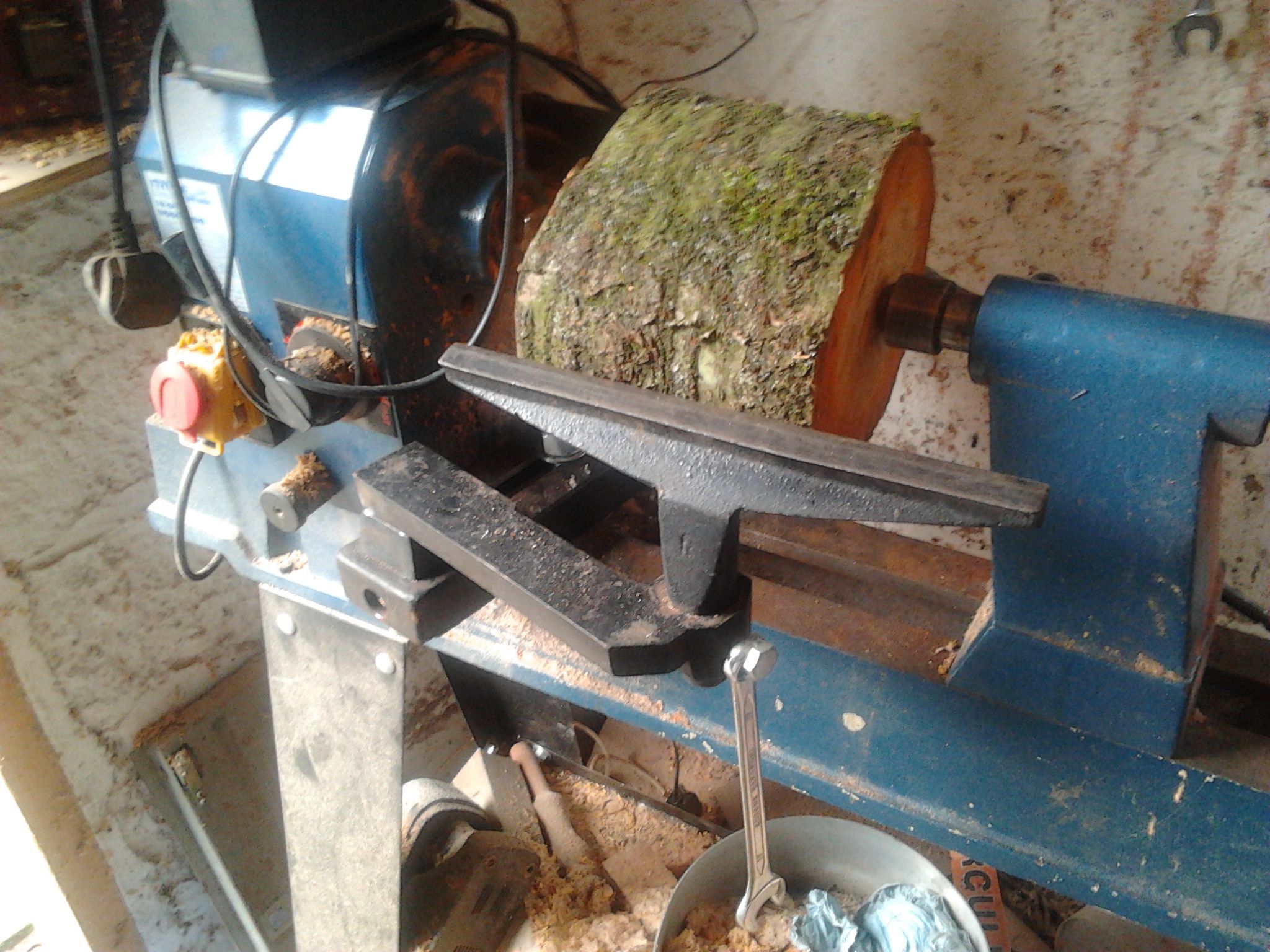 Wood Lathe Tool Rest Rebuild / Repair