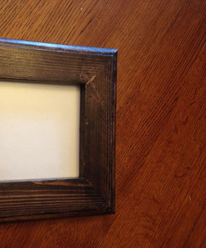 Hidden Money in Picture Frame