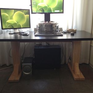 Electric Height Adjustable Desk : 6 Steps (with Pictures) - Instructables