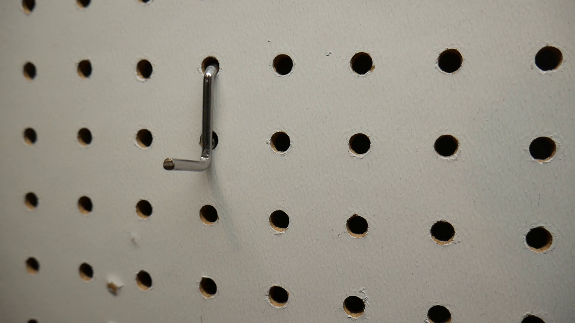Keep Pegboard Hooks From Falling Out, How to Quickly Secure Any