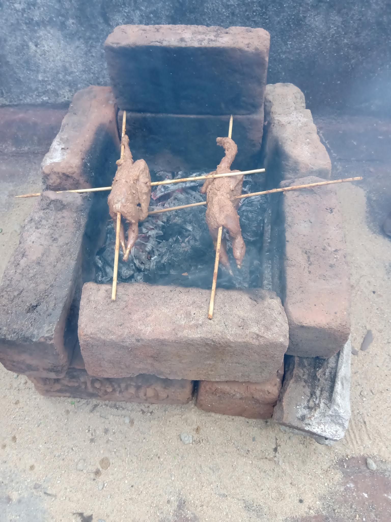 Primitive Cooking Techniques Woodfire Roasted Quail & Clay Baked