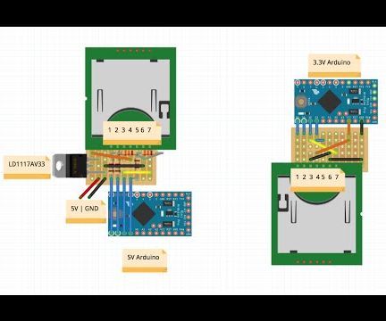 Cheap DIY Micro SD Card to Arduino Adaptor - and How to Use Stripboard / Veroboard