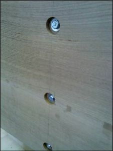 Joinery:  Hole Placement for Connectors & Lag Bolts