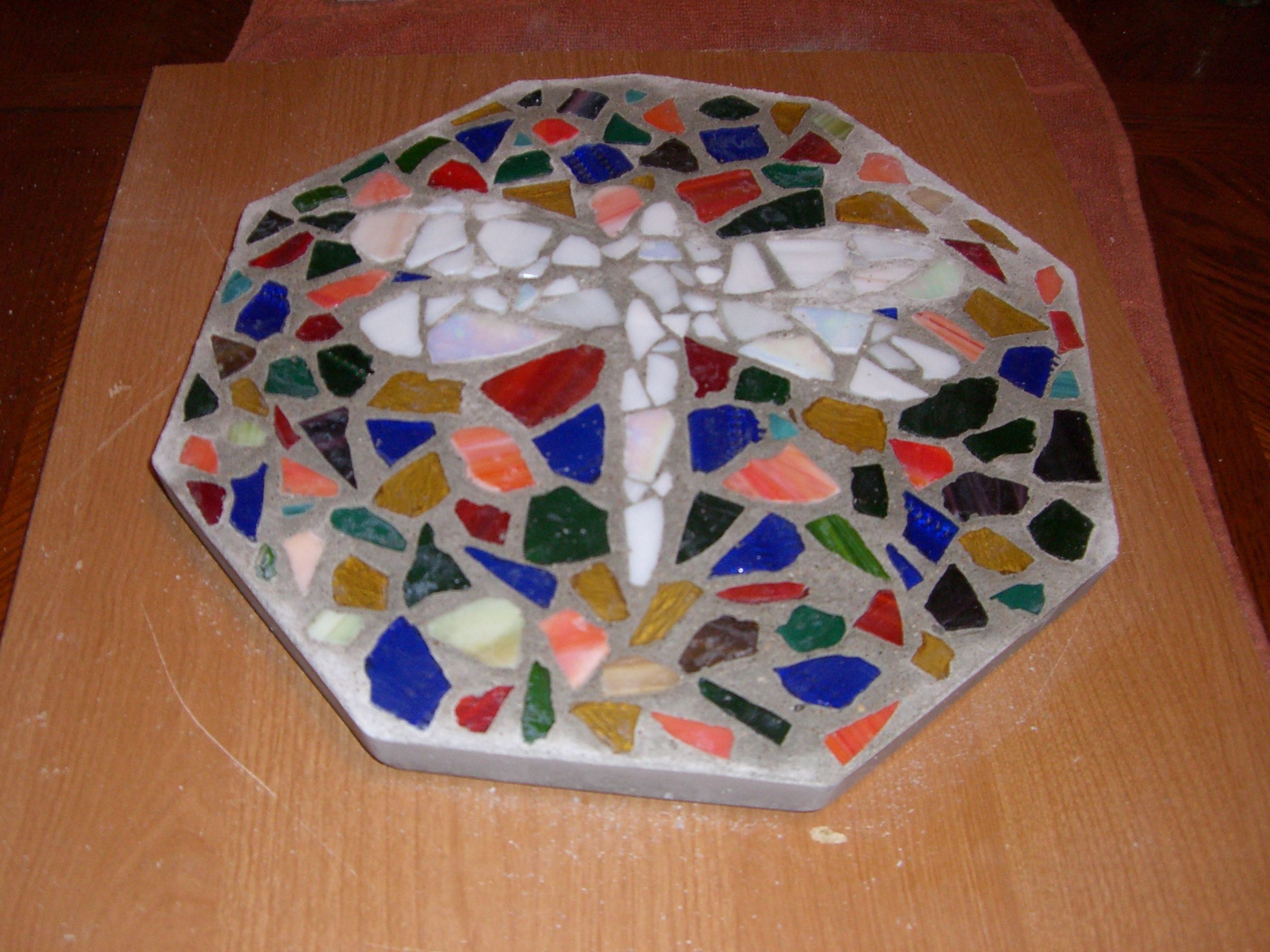 Mosaic Stepping Stones for Your Garden