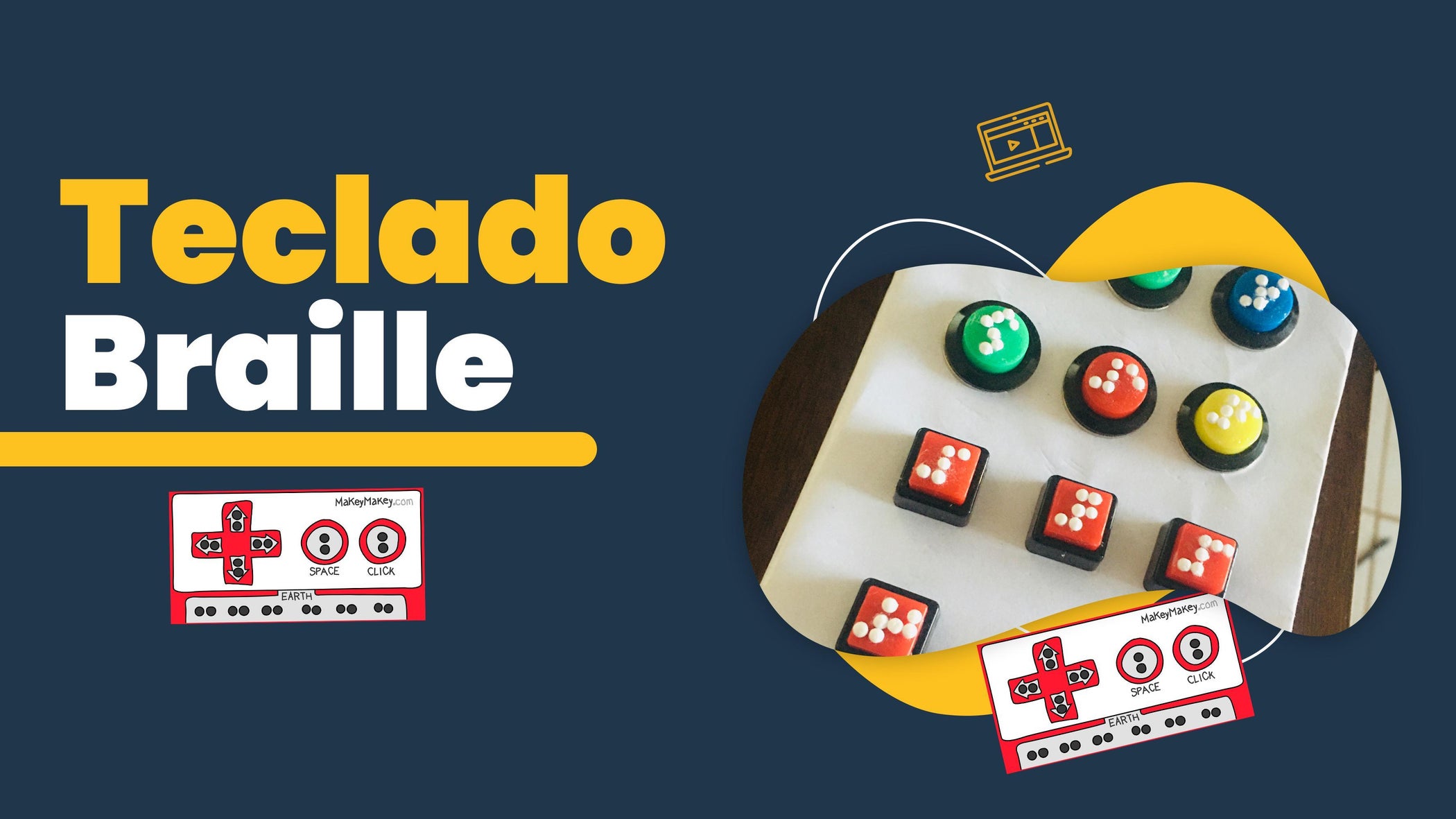 TECLADO BRAILLE EN MAKEY MAKEY 5 Steps (with Pictures) Instructables