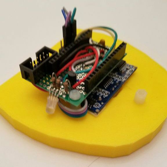 Control Module Mounted on Top of the OJ Jar