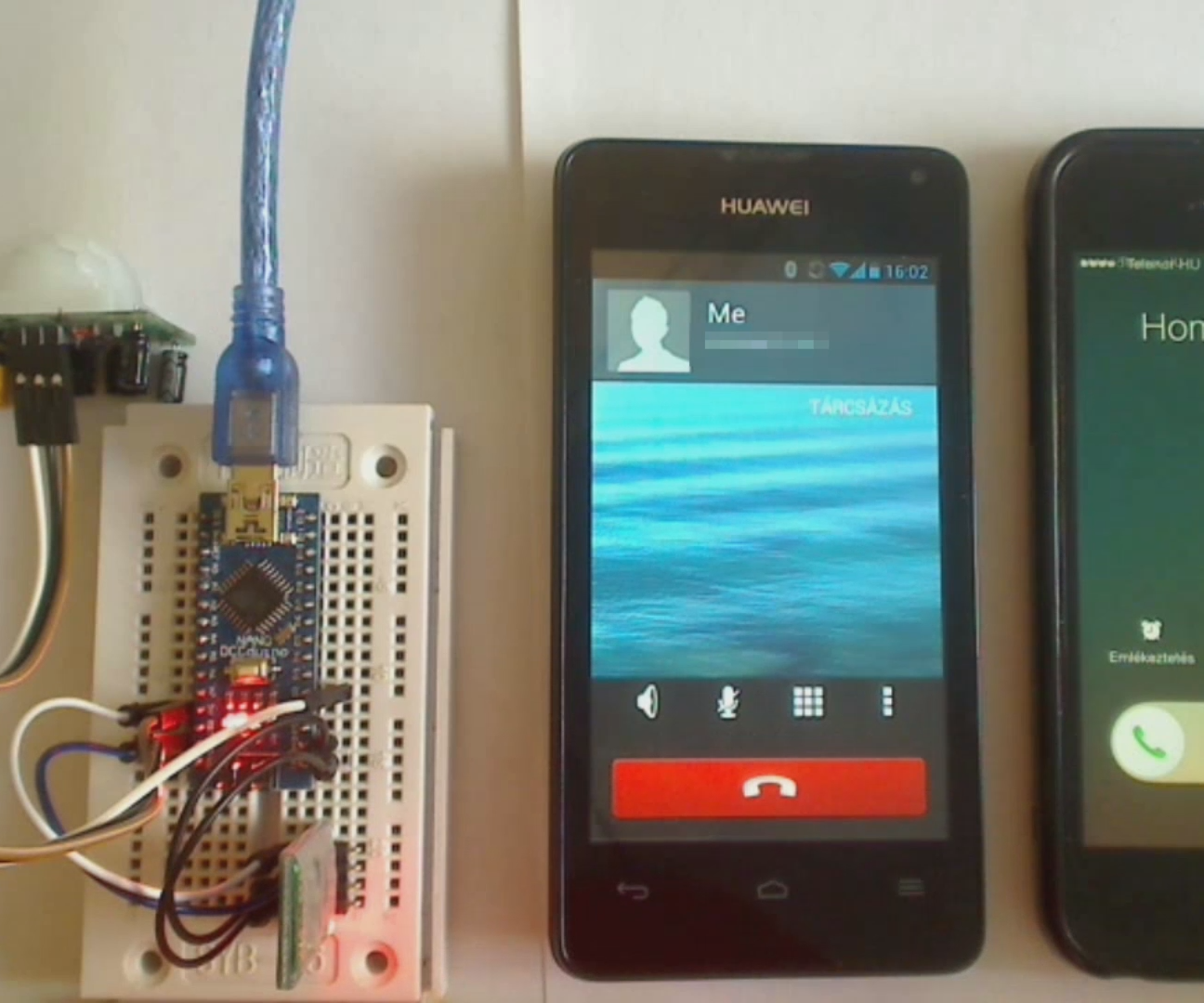Arduino PIR Motion GSM Alarm