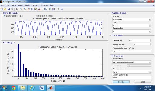 Harmonic Analysis (THD) of a Rectifier Using MATLAB and Plotly : 12 ...