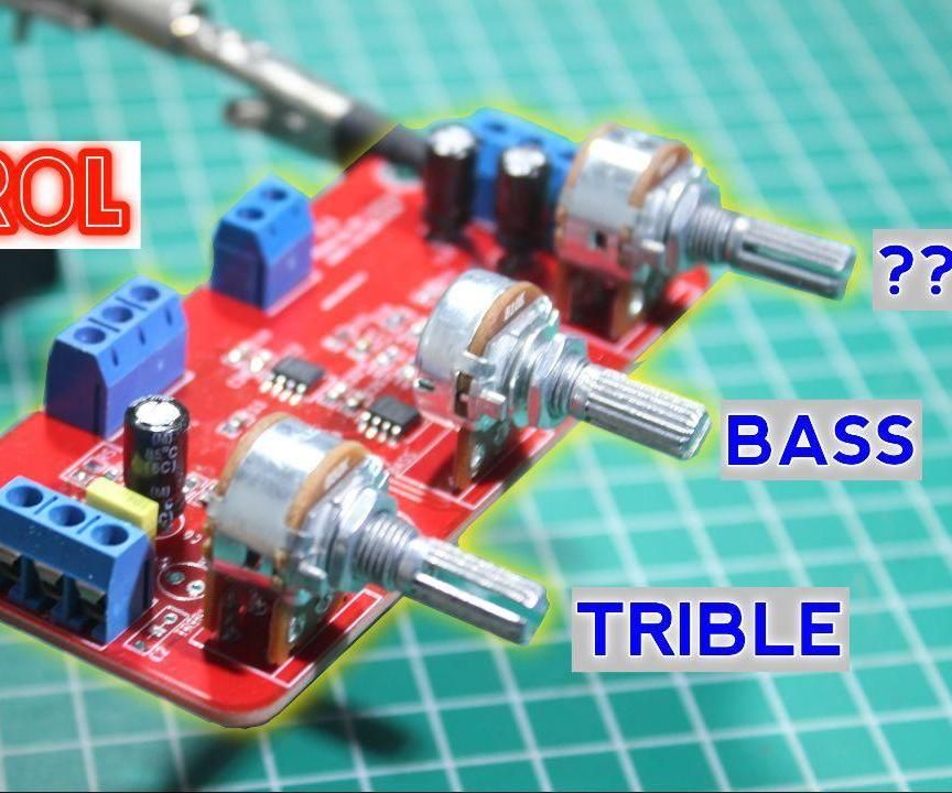 How to Make a Tone Control LM358 for Amplifier 2.1