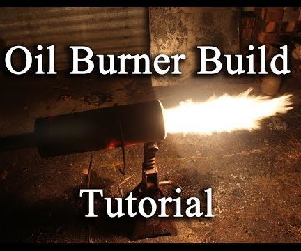 Waste oil burner Construction. 
