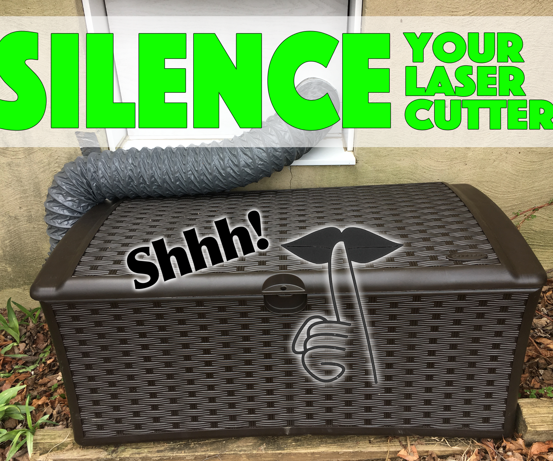Silence Your Laser Cutter!