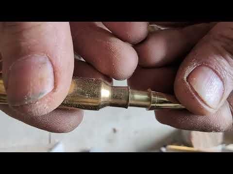Flare the Shell Tip to Fit Pen Nib