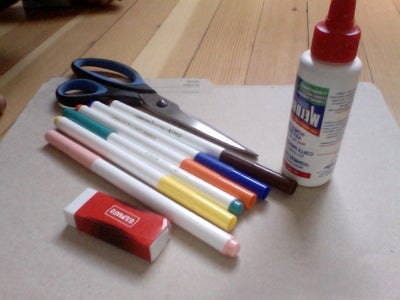 How to Make a Postcard Out of Office Supplies