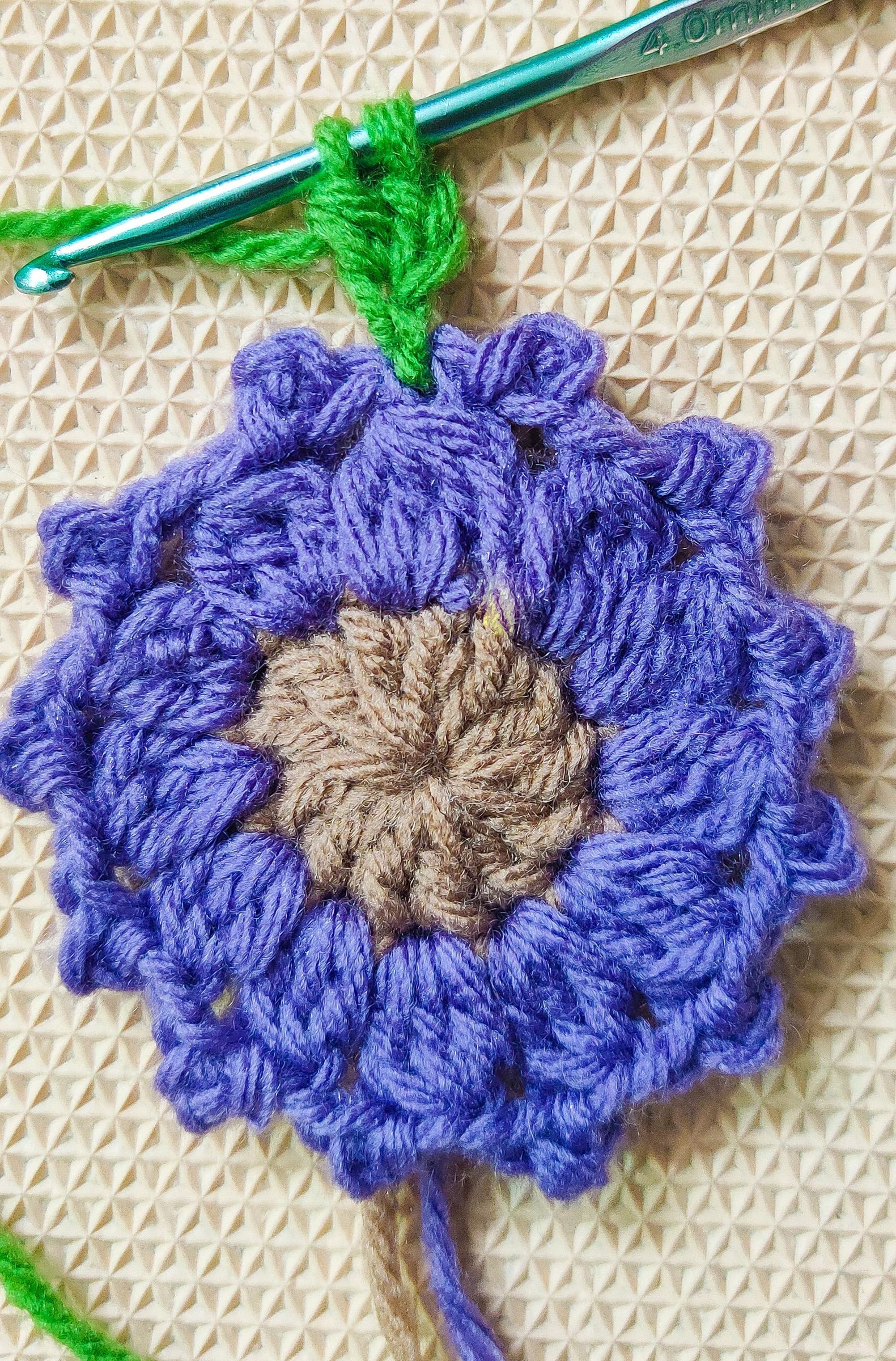 Quick and Easy Crochet Flower Bookmark 4 Steps (with Pictures
