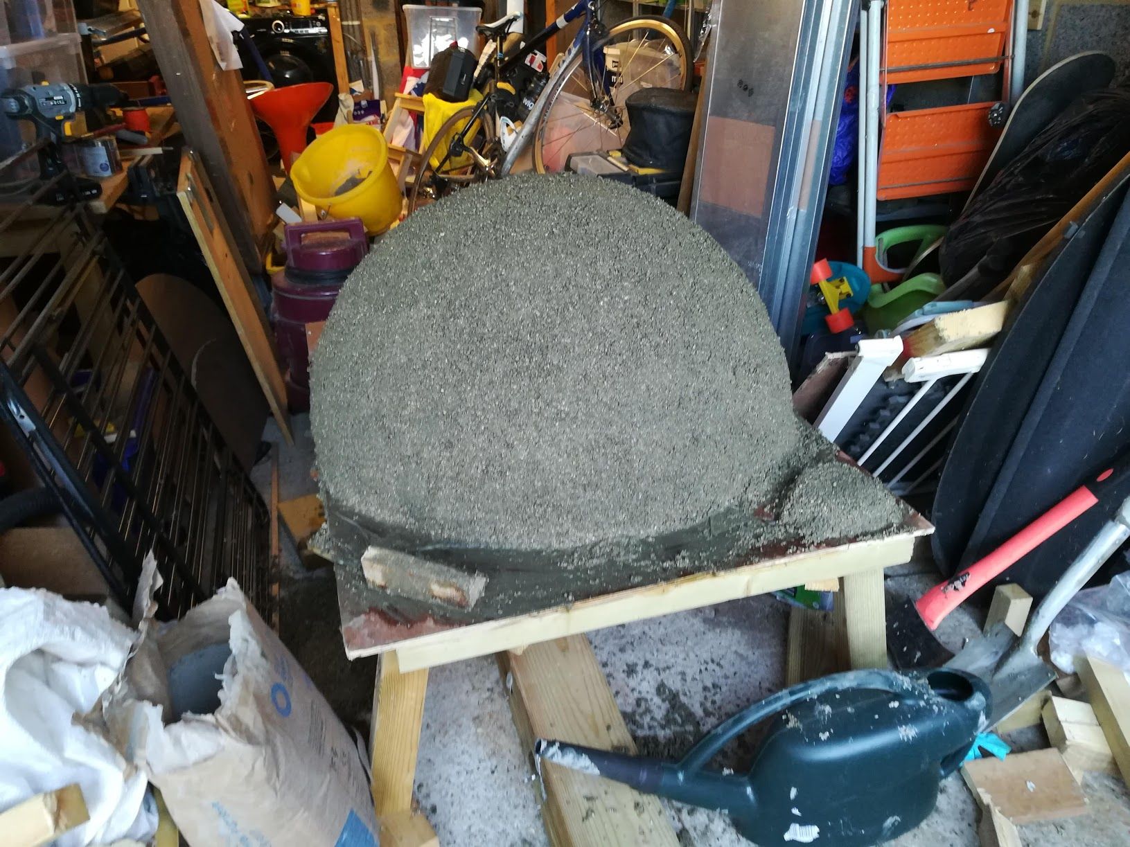 Vermiculite, Gym Ball Dome, Wood Fired Pizza Oven 10 Steps (with