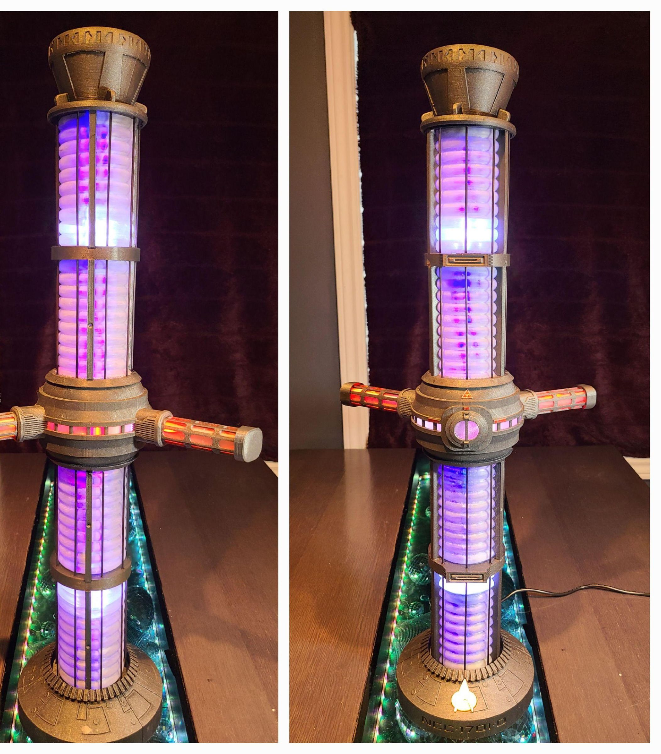 I Replicated a Warp Core With Lights and Sounds; It's Warp Time!