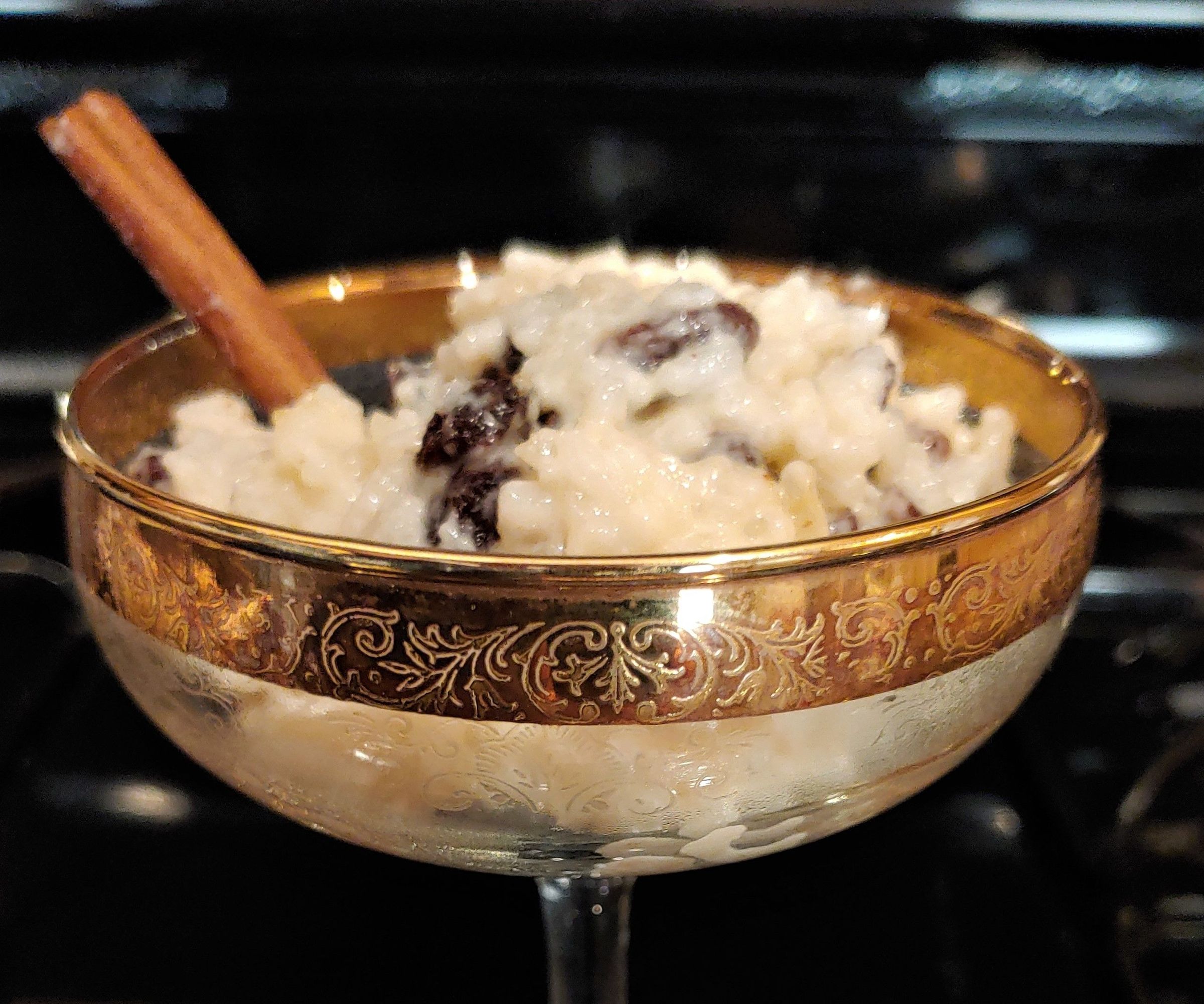 Cinnamon Infused Rice Pudding