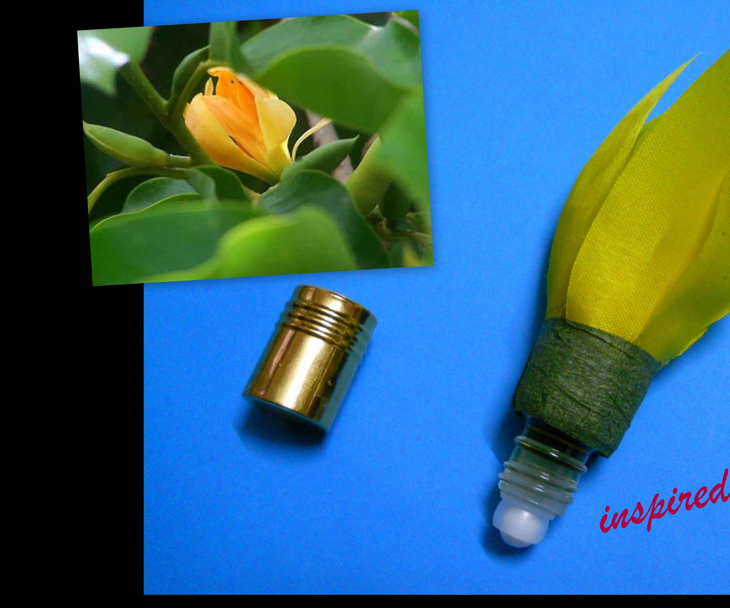 Scented Flower Perfume Bottle