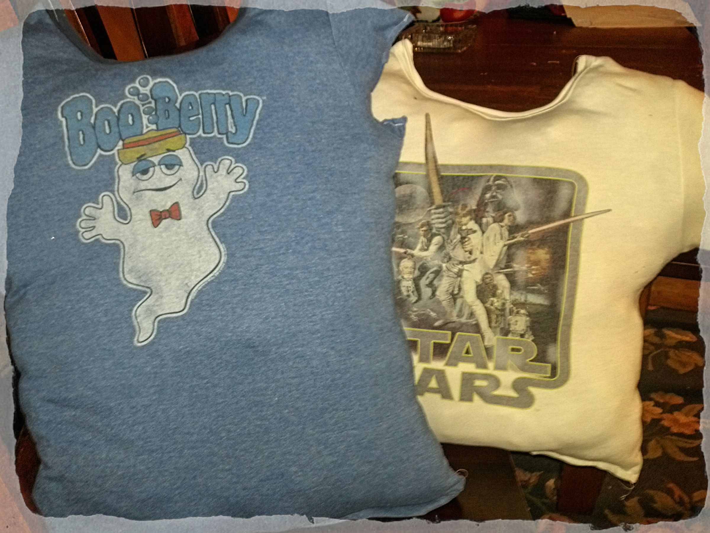 Vintage T-shirt Pillows 