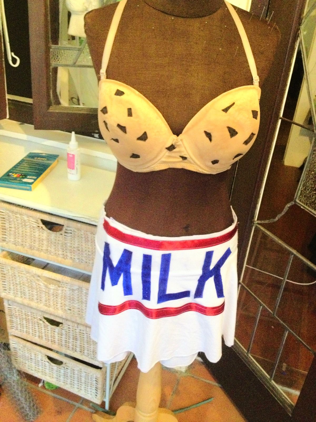 Milk and Cookies Costume - Adult