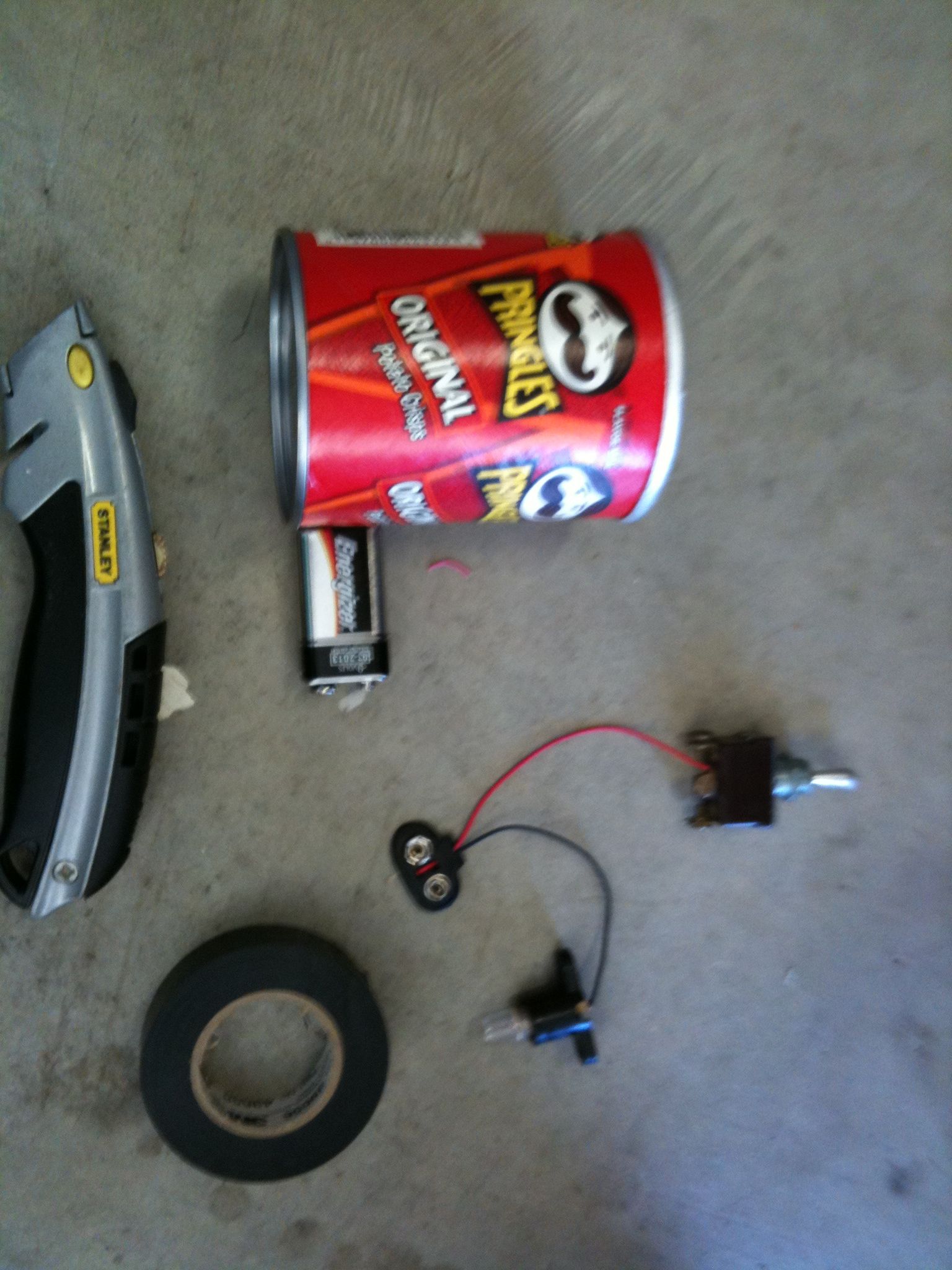 Pringles Can Flashlight
