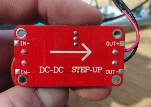 Connecting Fan Wires to OUT Terminal on XL6019