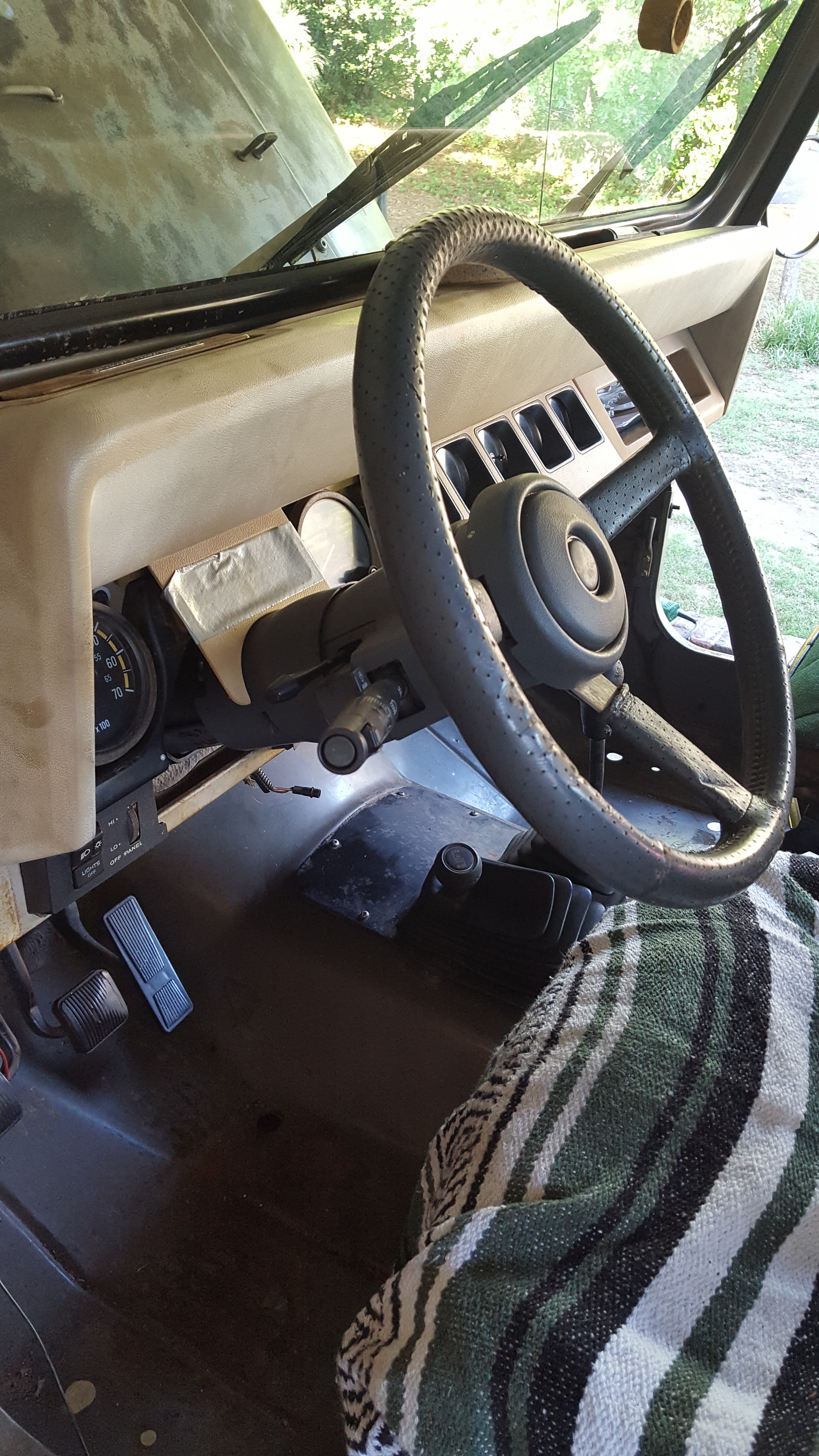 Actualizar 48+ imagen 1991 jeep wrangler steering column Abzlocal.mx