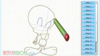 How to Draw Tweety