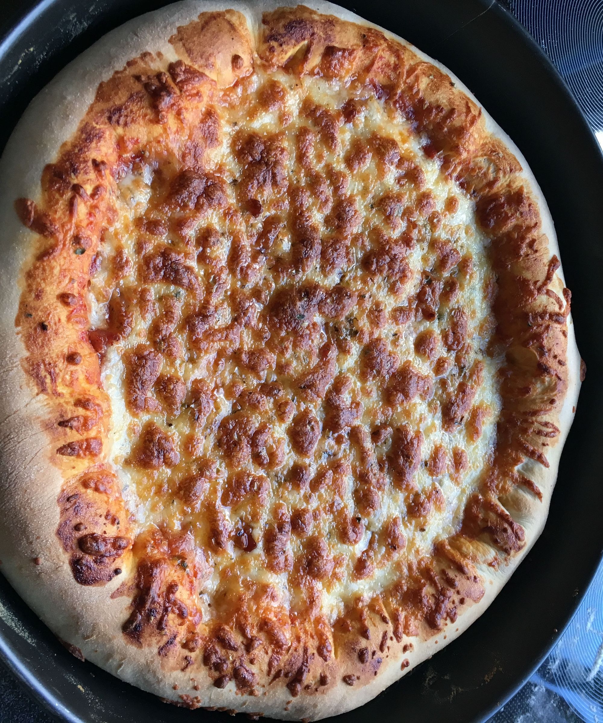 Deep Pan Cheesy Stuffed Crust Texas Pizza