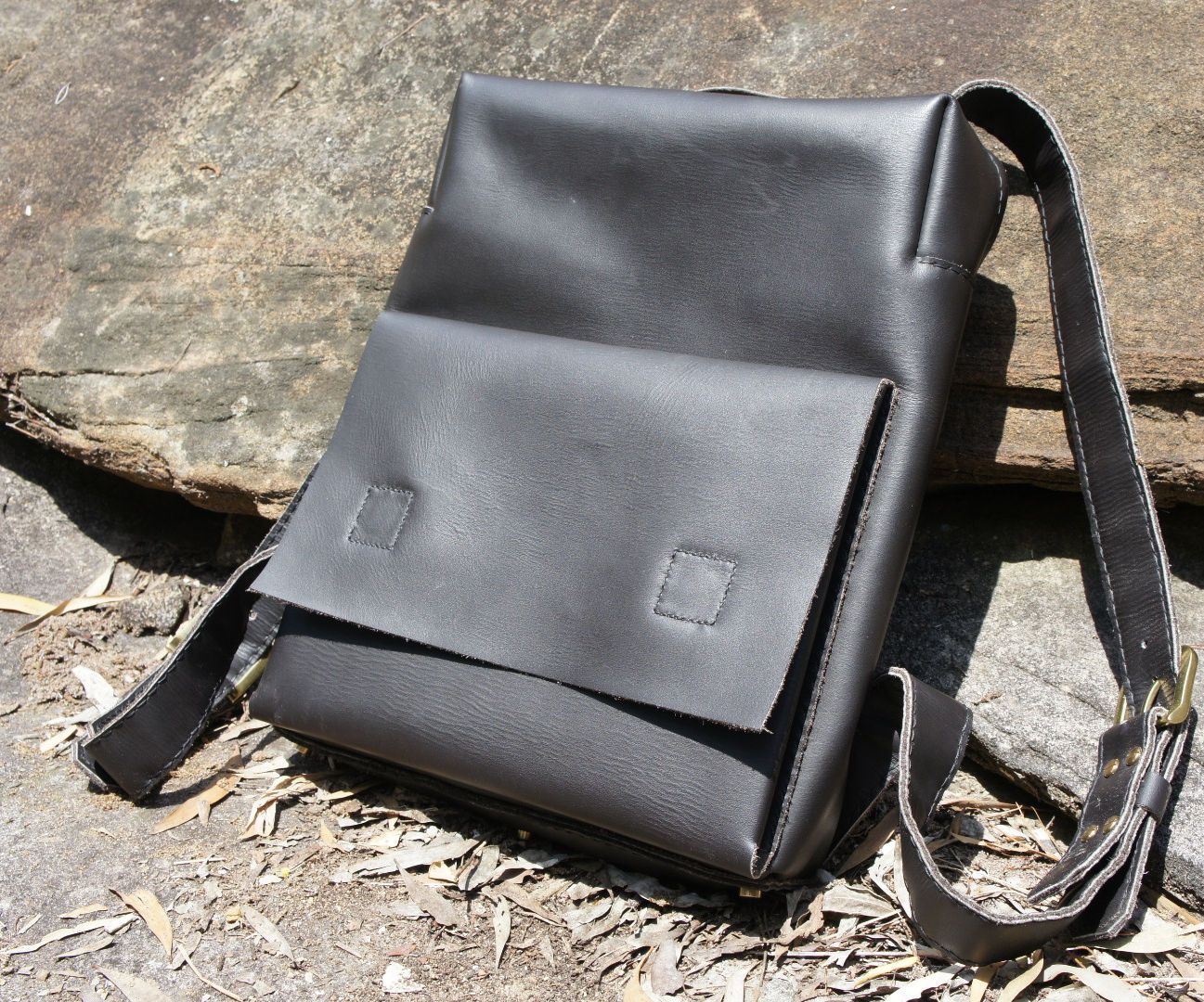 Leather Backpack, Stitch-by-stitch!