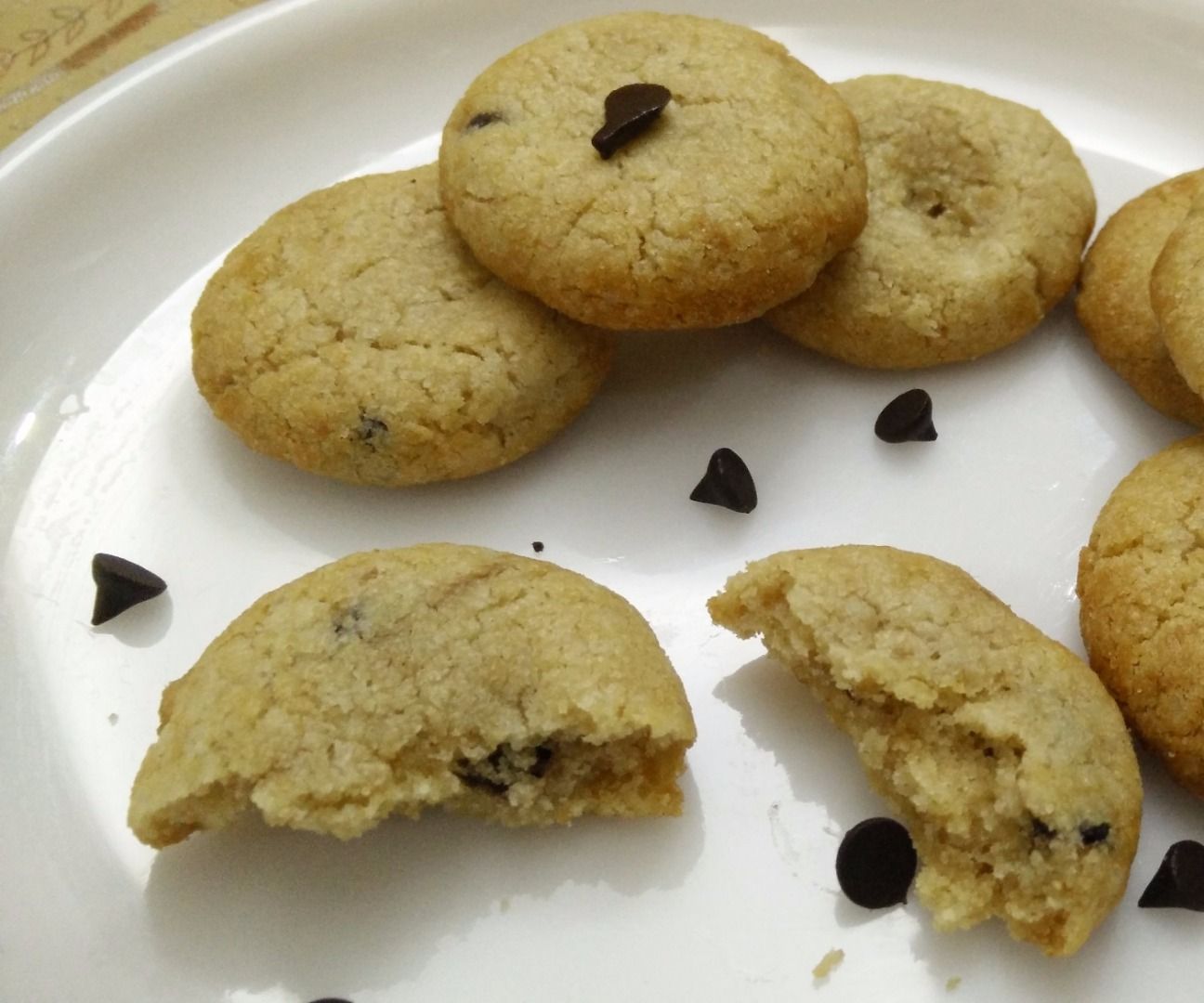 Whole Wheat Choco Chips Eggless Cookies Recipe With Philips Airfryer 