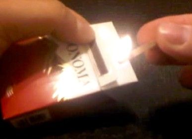 Cigarette Pack Mod (Built-in Matches)