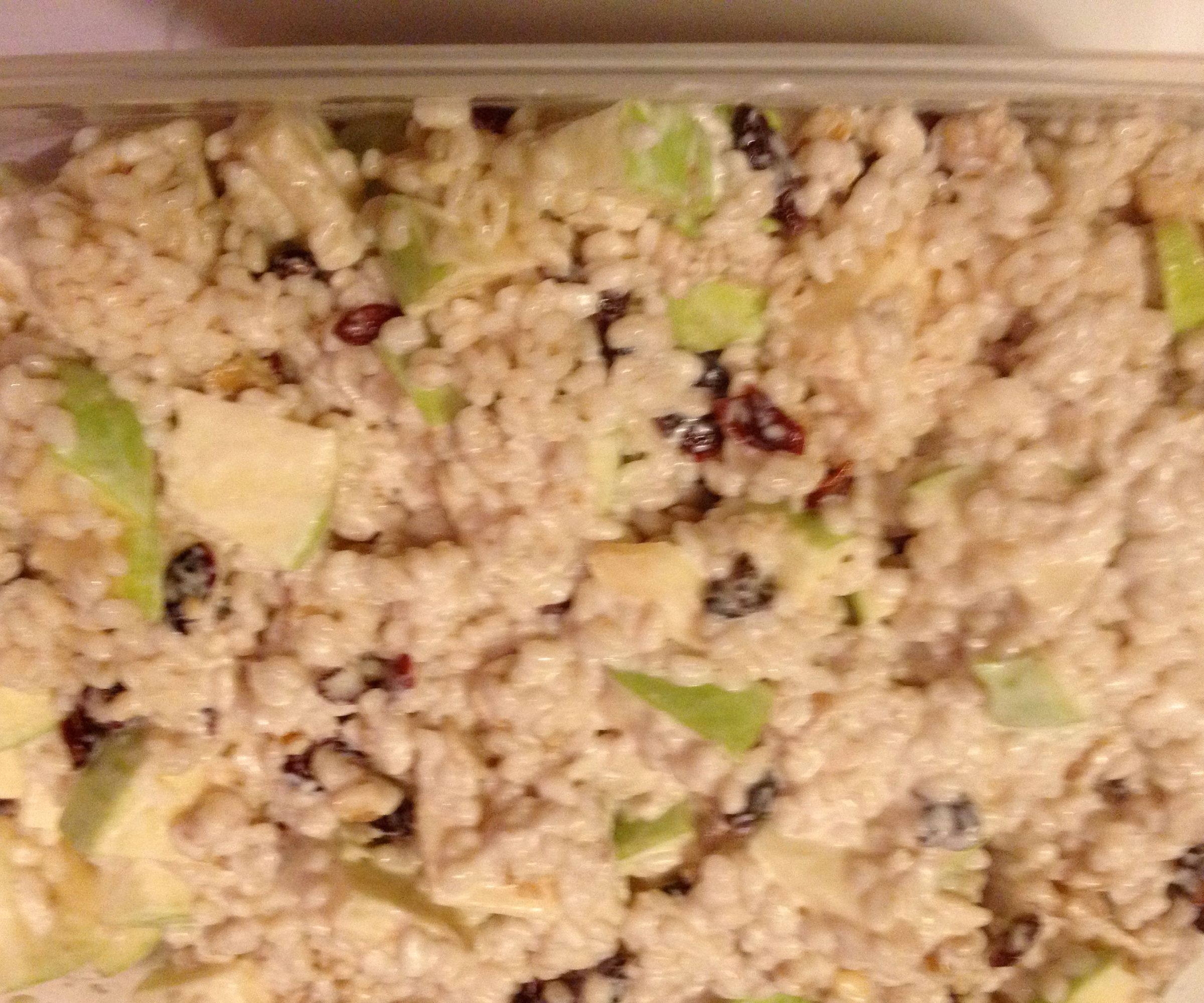 Apple Barley Waldof Salad